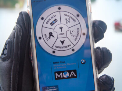 BMW MOA Ride Map App by Tourstart